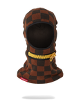 SPRAYGROUND® SKI MASK GOLD ZIPPER MOUTH SKI MASK